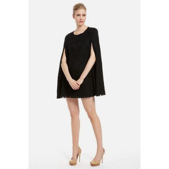 DKNY Black Short Cape Dress Size Small - Picture 8 of 8